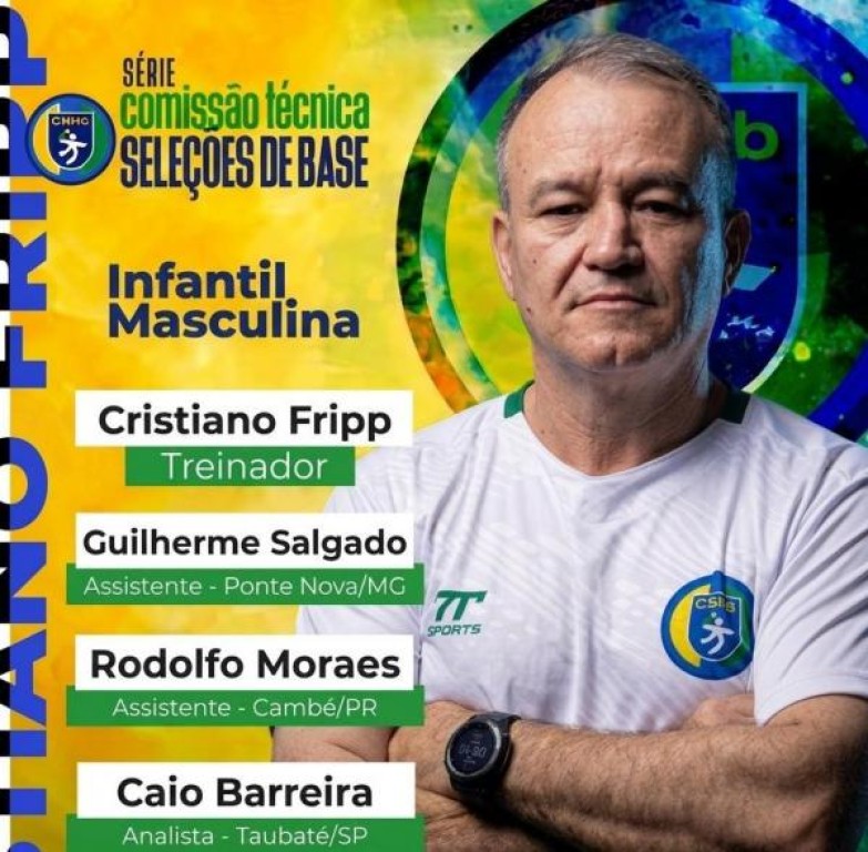 Técnico de Sorriso é escolhido para comandar Seleção Brasileira Infantil Masculina de Handebol