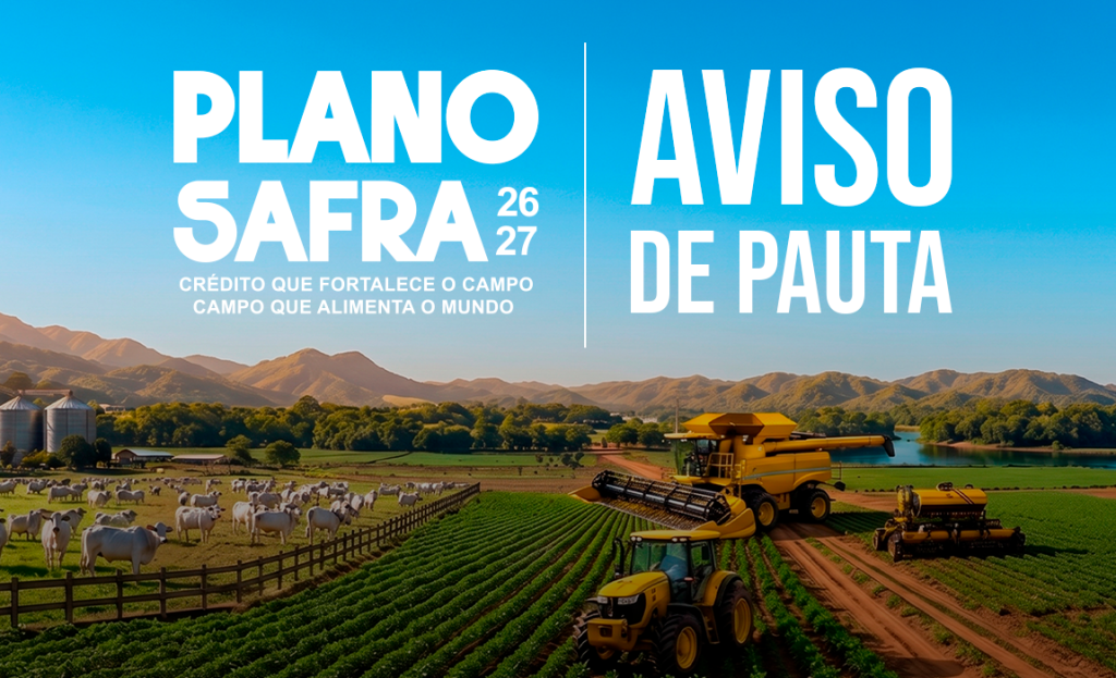 Governo Federal lança Plano Safra 26/27 nesta terça-feira (30)
