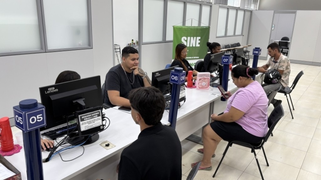 Prefeitura de Sinop divulga 393 vagas de emprego pelo Sine nesta quarta-feira (3)